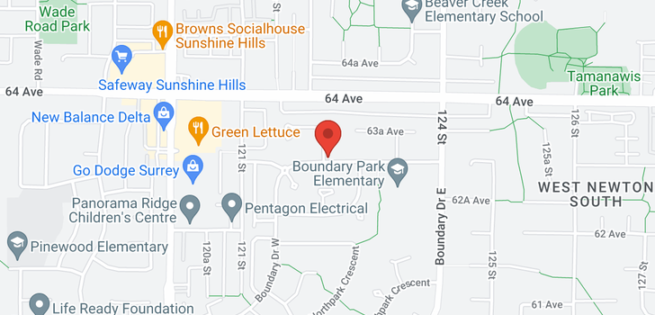 map of 6308 122A STREET